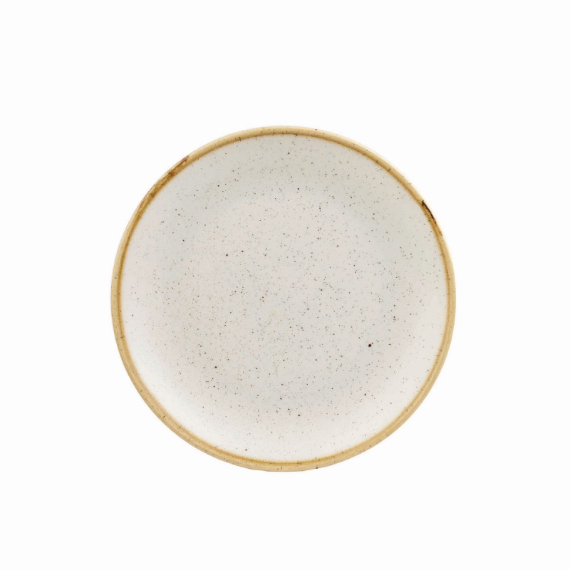 Тарелка безбортовая 21,7 см Barley White