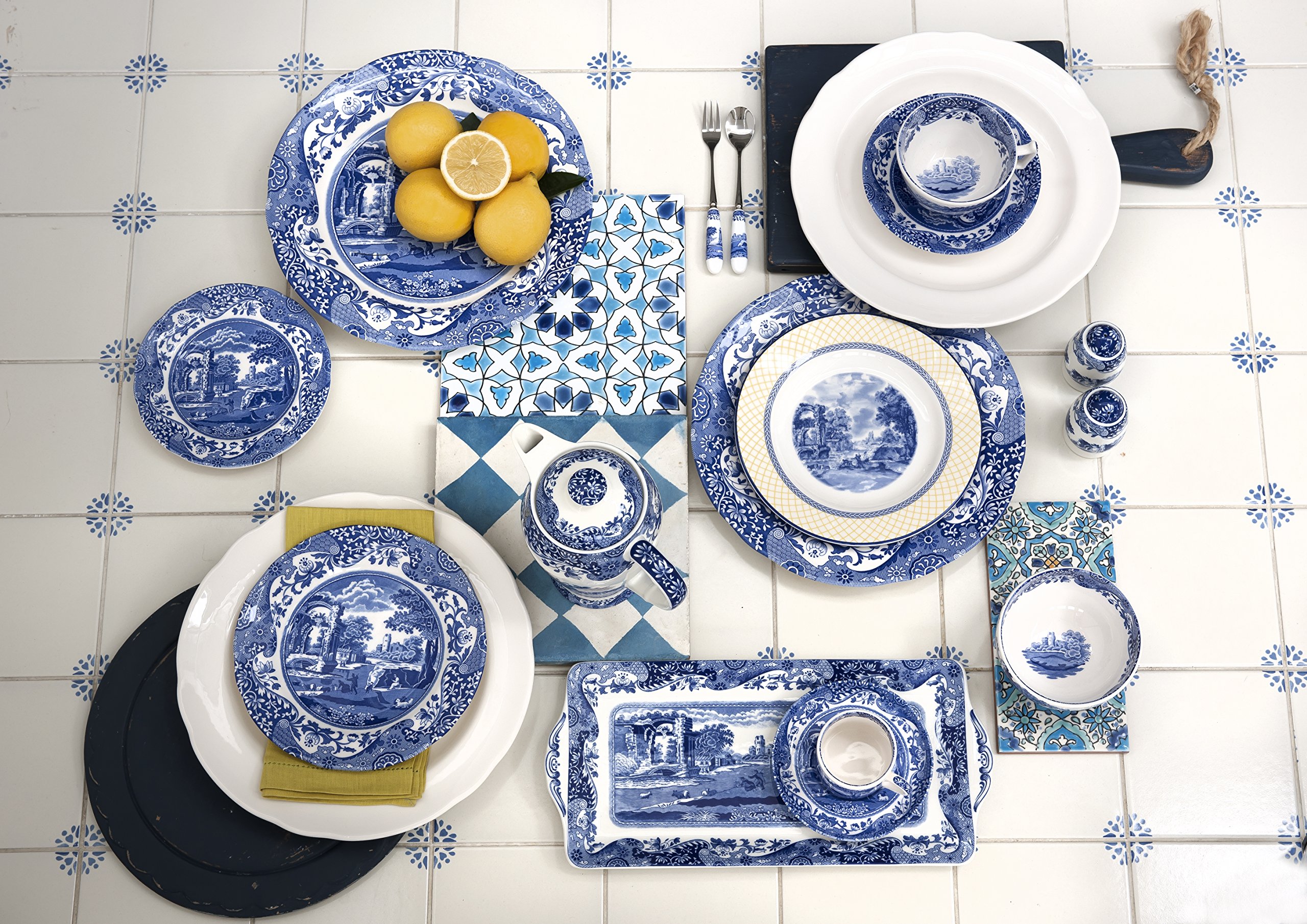 Коллекция посуды Голубая Италия (Spode)