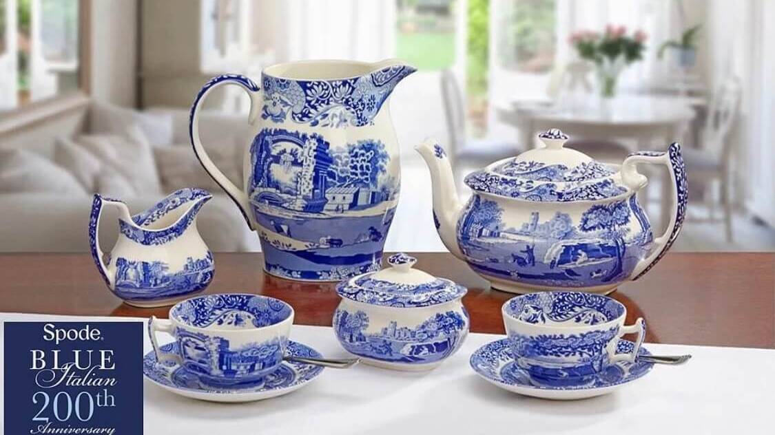 Коллекция посуды Голубая Италия (Spode)