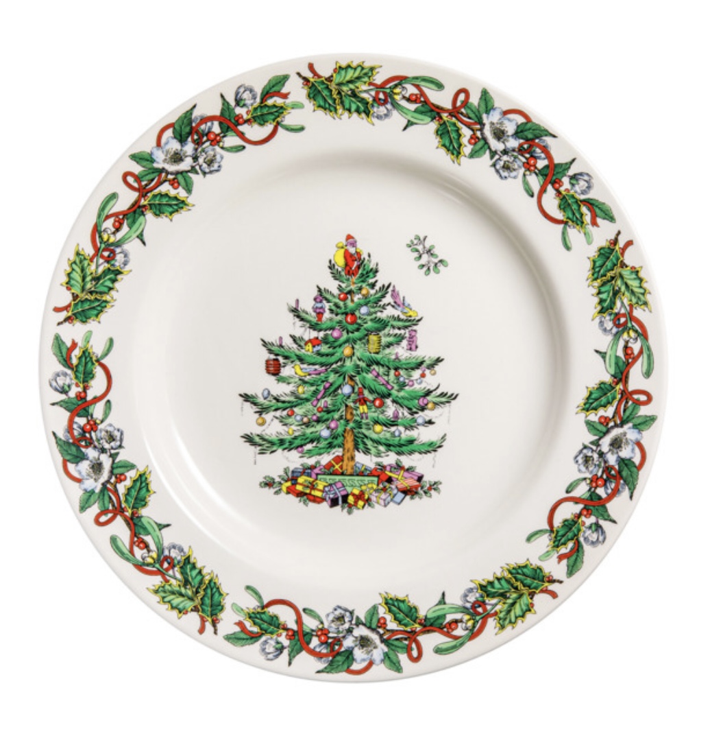 Тарелка пирожковая Spode "Рождественская ель" 15 см